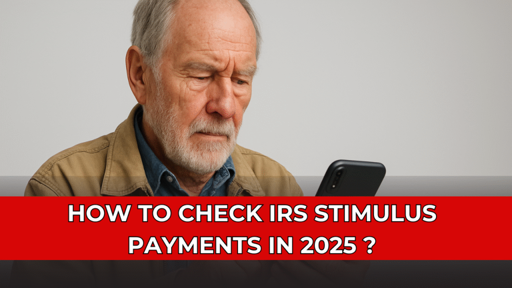 Check IRS Stimulus Payment in 2025