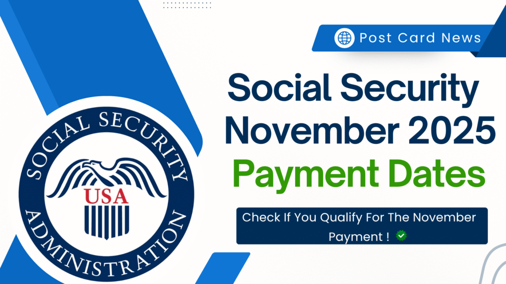Social Security November Schedule 2025