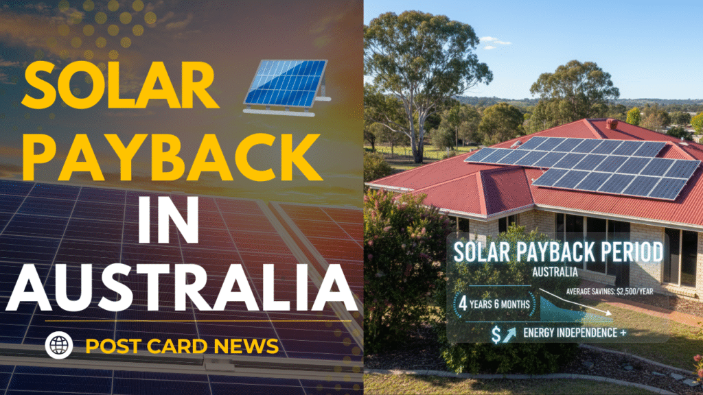 Solar Payback in Australia 2025